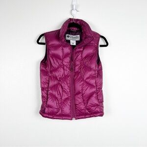 Columbia Down Filled‎ Vest Sz XS
